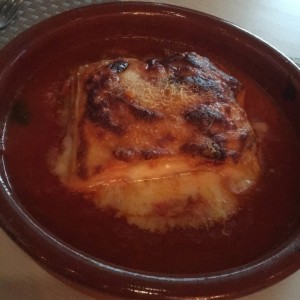 lasagna de carne