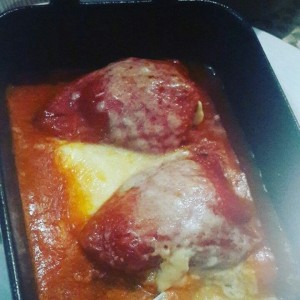 piquillos rellenos de queso de cabra