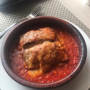 lasagna de berenjena
