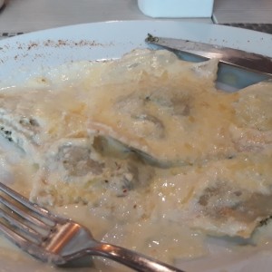 ravioli de espinaca