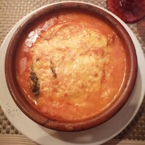 Lasagna de carne