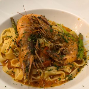 pasta Langostinos