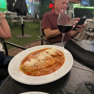 Ravioli Ricotta y Espinaca