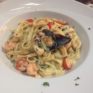 Fetuccini o linguini vongole