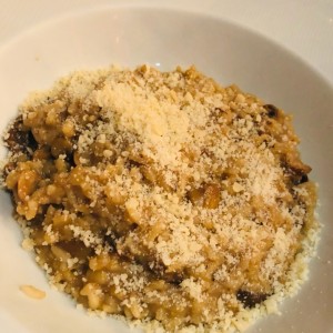 risotto de hongos