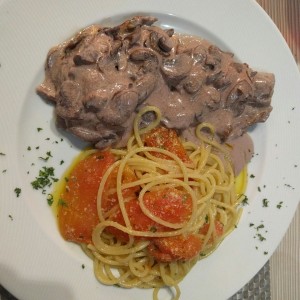 Secondi piatti - Scalopina al vino