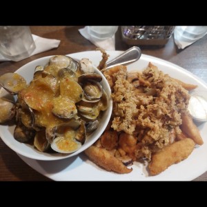 Picada de mariscos para 2