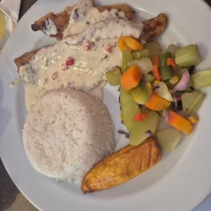 Luch ejecutivo filete de pescado 