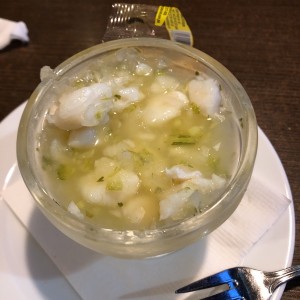Ceviche de corvina