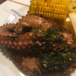Pulpo al grill. 