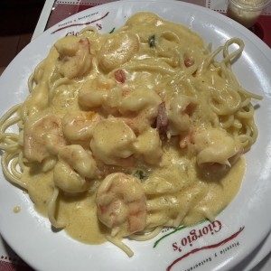 Spaghetti - Spaghetti con camarones