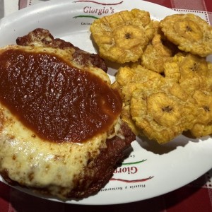 Filete de pollo parmesano