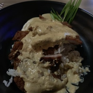 pollo milanes al curry