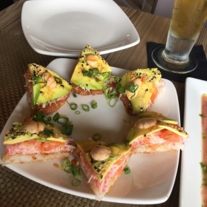 sushi pizza