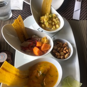 ceviche degustacion 
