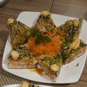 pizza de salmon