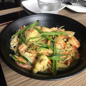camarones al curri