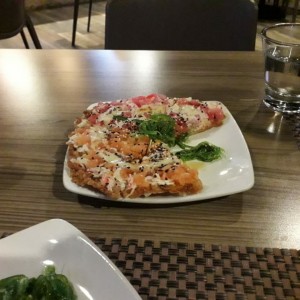 sushi pizza mixta