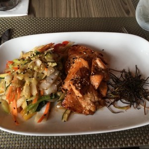 Tepanyaki de Salmon