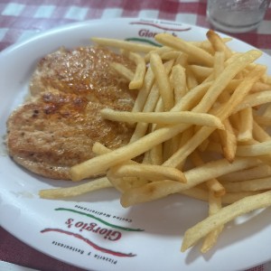 Filete de pollo a la plancha