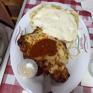Chuleta a la parmesana