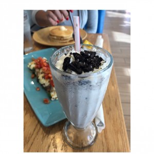 Malteada de oreo