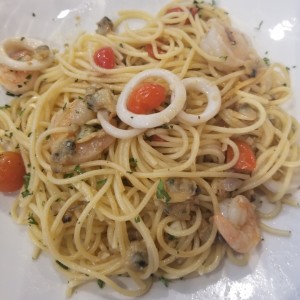 pasta con marisco