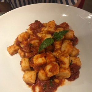 Gnocchi en salsa Marinara