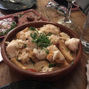 Langosta con rigatoni