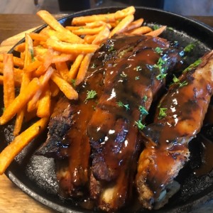 costillas BBQ