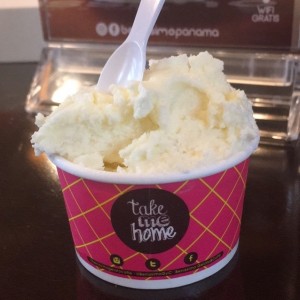 helado de coco