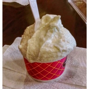 helado de coco