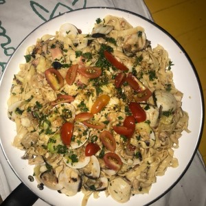 tallarines salteados 