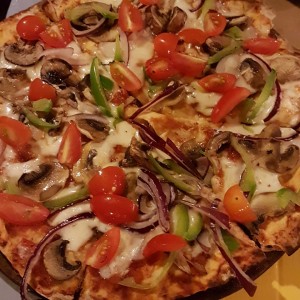 Pizza de vegetales