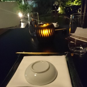 Makoto, terraza.