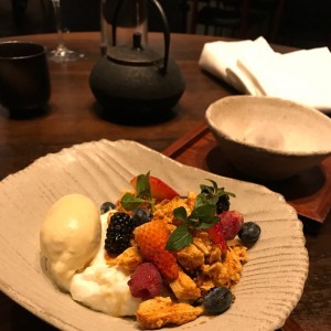 pudding de arroz y mochi atras 