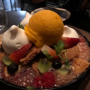 postre caliente