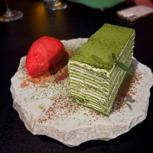 Mil hojas de Matcha