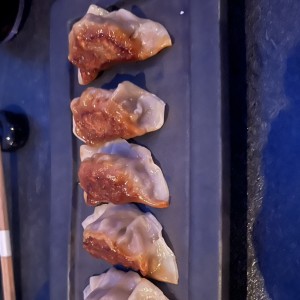Gyozas de wagyu
