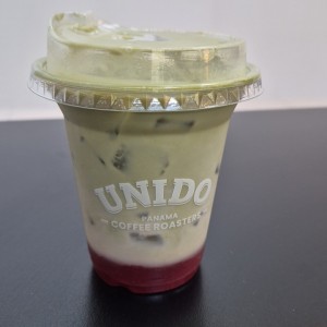 Strawberry matcha