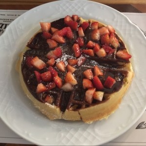 Waffle de Nutella