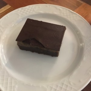 Cold brew brownie