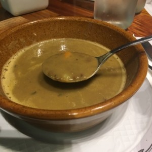sopa de lentejas