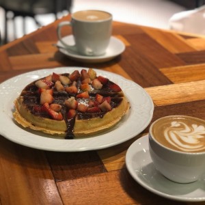waffle y cafe