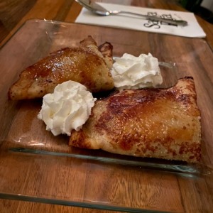 Crepes con dulce de leche