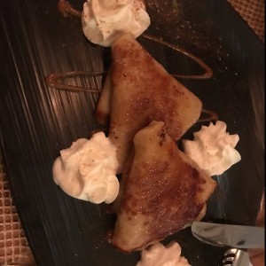 Postre - Panqueca de Dulce de Leche