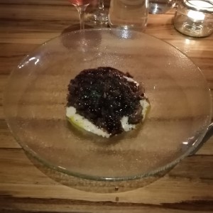 osobuco glaseado en cerveza negra