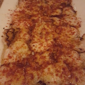 carpaccio de pulpo