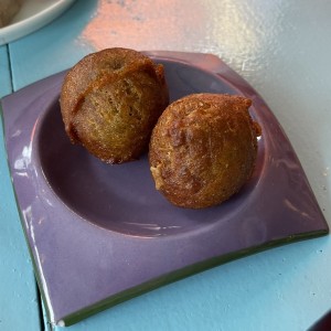 Torrejita de bacalao