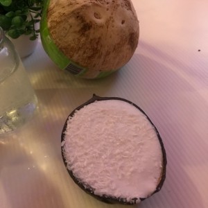 helado de coco